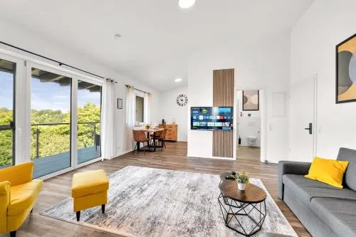 INhome - Küche - TV - Parken - Balkon in Kirchberg an der Jagst, Deutschland
