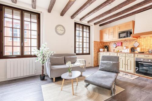 Logement 2 pièces 36m2, CDG Airport, Disneyland Paris, Asterix, Parc des expo, 10min gars de Chelles (Appartement 2 pieces 36m2, CDG Airport, Disneyland Paris, Asterix, Parc des expo, 10min gare de Chel) in Villevaude (Ile-de-France)