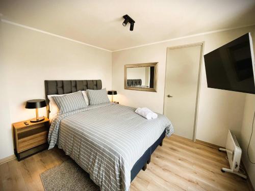 HOM I Nuevo y Acogedor Studio en Calle Marin Santiago