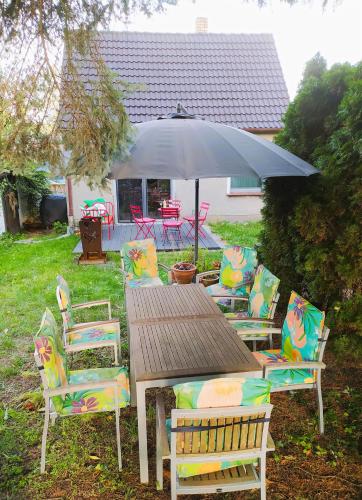 Dārzs, Ferienhaus Meeblume in Rietschen