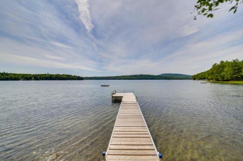 Beautiful Embden Pond Cabin with Dock and Kayaks!