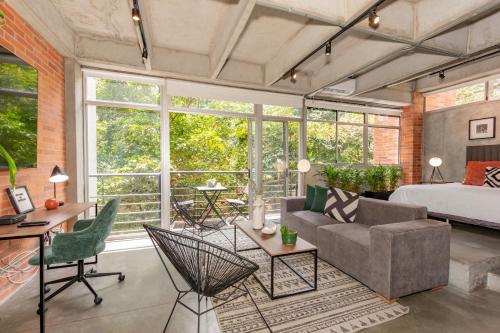 La mejor zona residencial - Poblado cerca a Provenza 58 m2, Medellín (fotografie 2)
