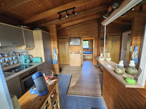 大堂, Ferienhaus Waldgefluester in 克奴瓦德