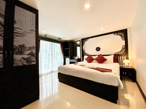 1 double bed