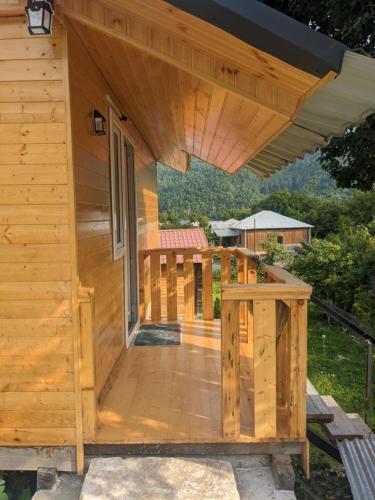 Balcony/terrace, Marisi Cottage - კოტეჯი მარისი in Ambrolauri