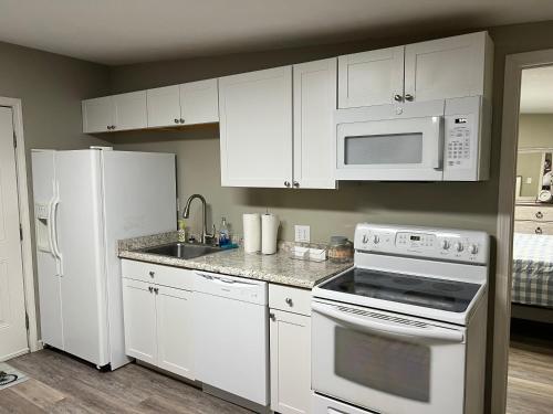 Konyha, Cottage on Charles in Roxboro (Észak-Karolina)