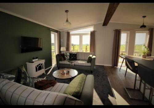 Puddledock - luxury lodge - Romney Marsh, Kent in Snargate