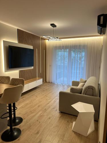 Luksusowy Apartament River Point Kępa Mieszczańska, Breslau (Foto 10)