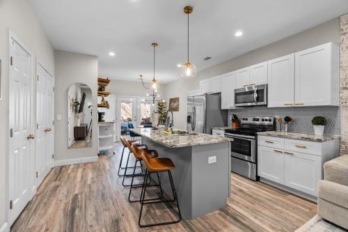 Kitchen, Modern Home with Backyard Oasis in Heart of ATL in Pittsburgh