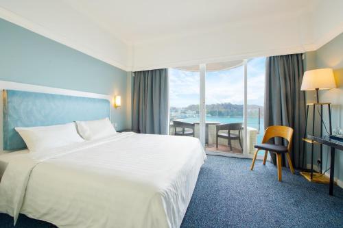 Chambre double avec 1 ou 2 lits, vue sur l’océan