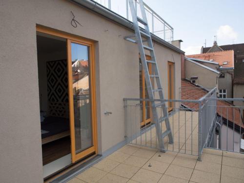 ระเบียง/ชานเรือน, Apartment Brno Reissigova in โปนาวา
