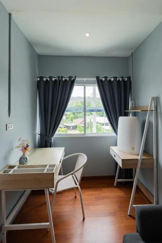 Balcony/terrace, A Hotel Cozy in Chiang Saen (Chiang Rai)