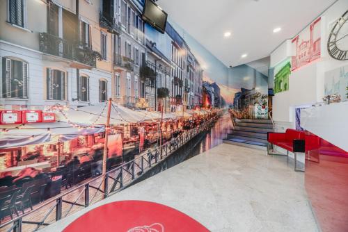 大廳, 米蘭納威格力飯店 (Hotel Milano Navigli) in 納維利