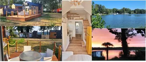 Ferienhaus direkt am See mit Boot, Fahrrädern und Sup in Kloster Lehnin, Deutschland