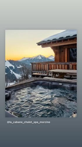 Chalet avec jacuzzi - 150 m des remontées