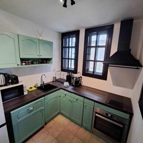 keuken, Aura house in Dolna Banya