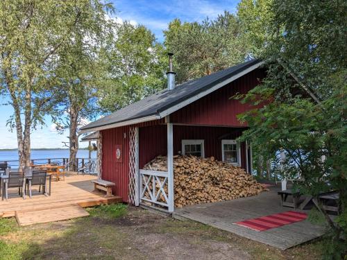 Saun, Santa's Little Village - Hotel Uitonniemi in Kemijärvi
