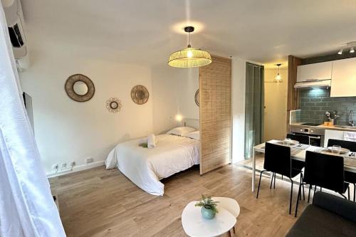 041 - Studio Le chateau d'o, Appart 4pers, parking, proche faculte de medecine in Saint-Eloi