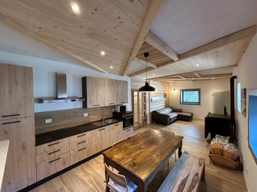 virtuve, Appartamento Chalet Bernardi in Caderzone