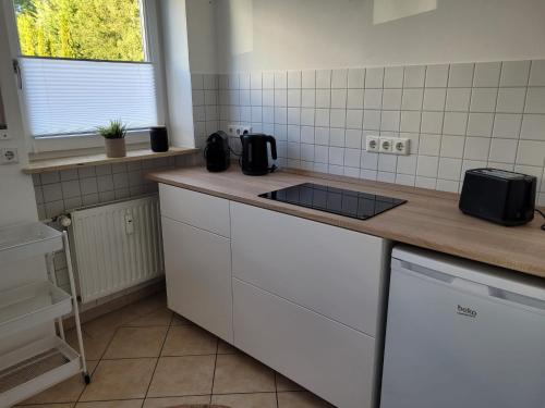 廚房, Ferienwohnung am Stadtpark in 艾丁