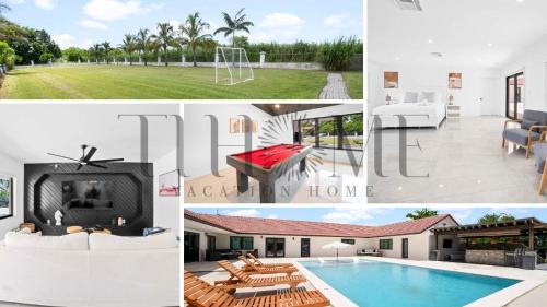 Finca Billiards Pool Football Field BBQ Family in Hammocks, Vereinigte Staaten von Amerika