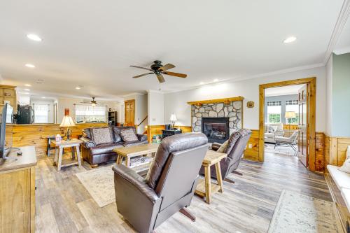 Family Gem Private Community Beach on Tripp Lake in Chestertown, USA