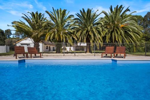 Las Palmas Hunter Valley Estate, 11m Pool, Kangaroos, Fire Pit, Playground – khách sạn tại Rothbury