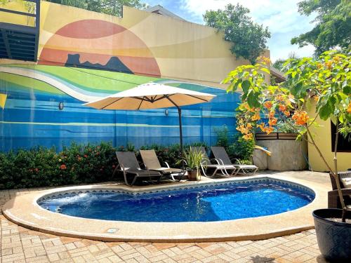 View, Tamarindo Backpackers in Tamarindo