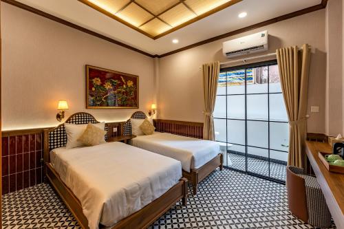 Double or Twin Room with Balcony room in White Lotus - Heritage Hotel