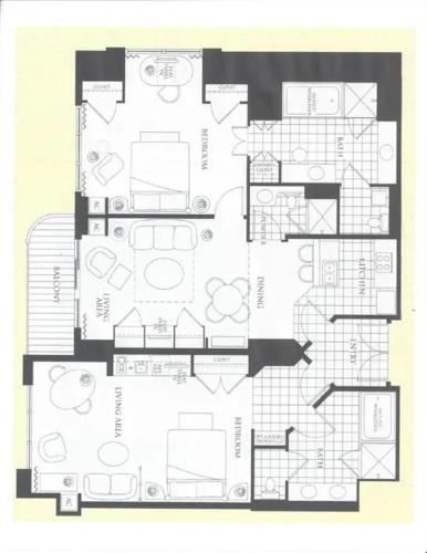 Signature 2Br3Ba F1 View Balcony Ste 29-819 and 21, Las Vegas (foto 9)
