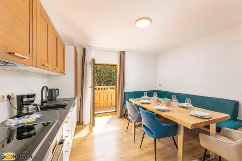 Konyha, Sonnrain GmbH Apartment Sonnberg 77 Leogang in Sonnrain