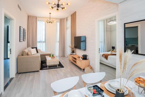 Peaceful 1BR Midtown Close to Expo City & Mall by Vibel, Дубай (фото 5)