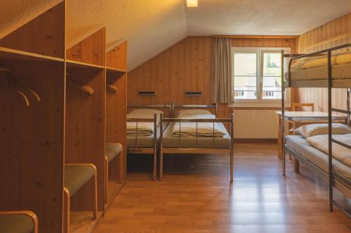 6 bunk beds