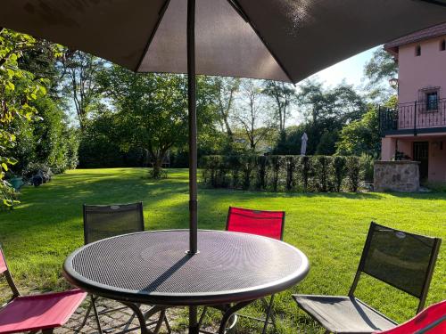 Skats, La Mouette Rose - a zen guest-house in Lauterbourg in Salmbach