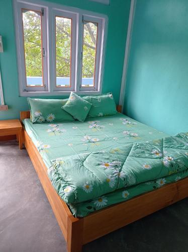 1 double bed