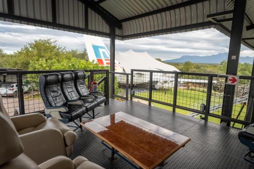 Terraza/balcón, Aerotel in Hoedspruit