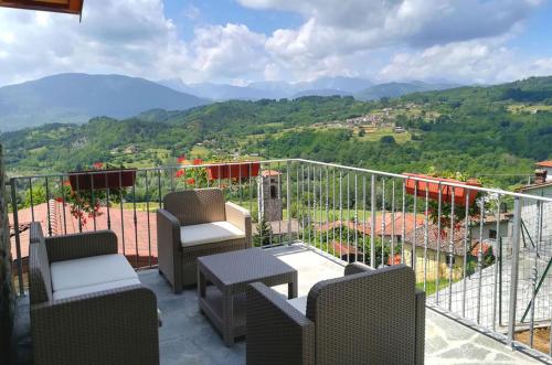 Erkély/terasz, Capanna - Agriturismo La Pazienza in Villa Collemandina