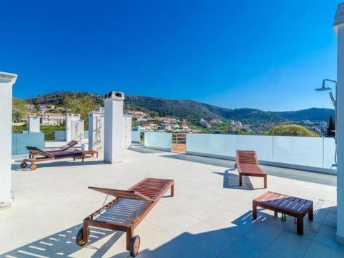 外部景觀, Apartment Lula - Superior Two-Bedroom Apartment with Balcony and Sea View in 奧拉薩奇