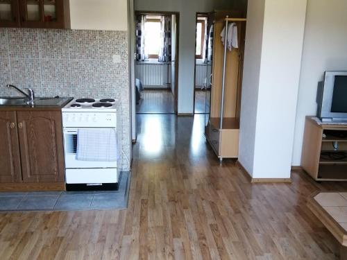 Konyha, Guesthouse Zafran- Two Bedroom Apartment in Dreznik Grad