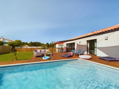 Maison pour 6 adultes avec piscine - image 4
