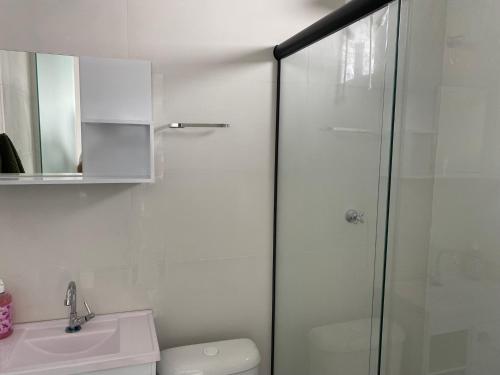 Fürdőszoba, Studio próximo à Unicamp Limeira (Studio proximo a Unicamp Limeira) in Limeira