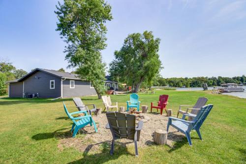 Game Room and Private Dock Minnesota Lake Escape