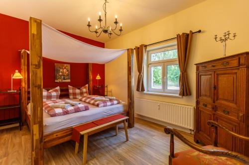 Romantische Ferienwohnung Lauschevogel in Waltersdorf in Waltersdorf, Deutschland