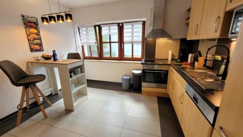 設施, Gemütliches Altbau-Loft mit Kamin und Parkplatz (Gemutliches Altbau-Loft mit Kamin und Parkplatz) in 巴特腓特烈斯哈爾