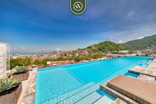1BR Condo with Private Balcony - Rooftop Pool in Puerto Vallarta, Mexico