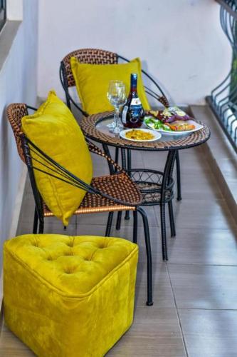 Erkély/terasz, Pearl Holiday Homes in Központi üzleti negyed