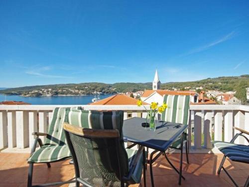 Kilátás, Apartments Villa Rose - Economy Studio with Sea View and shared  Terrace A3 crveni in Sumartin