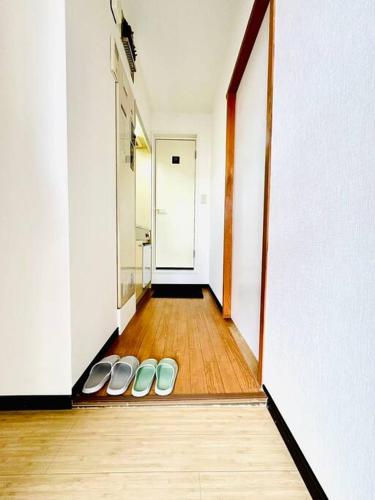 303号室南海線駅2分の明るい和室専用キッチンとバスルーム付き荷物預り Room Type - One-Bedroom Apartment