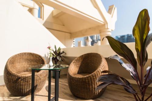 Balcony/terrace, Rose Garden Hotel near Yangon Central Railway Station