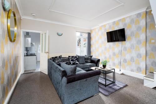 sala de TV, The Mayfair - Perfect Contractor Accommodation in Grimsby